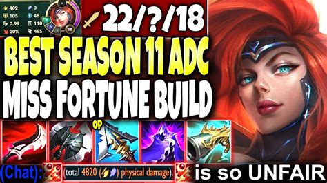 *4800+ DMG R* The BEST and EASIEST to play ADC 🔥 Miss Fortune Season 11 ...