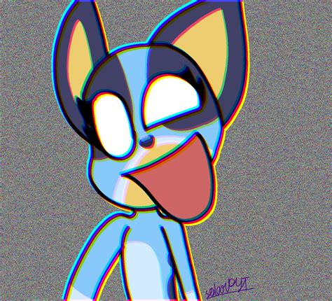 Bluey (Pibby) by SolarPYT on DeviantArt