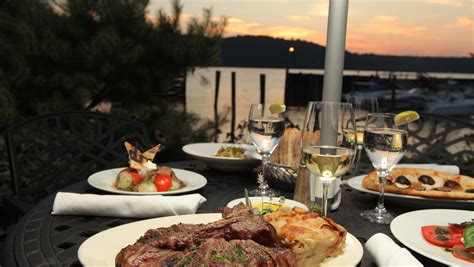 Waterfront restaurants in the Lower Hudson Valley