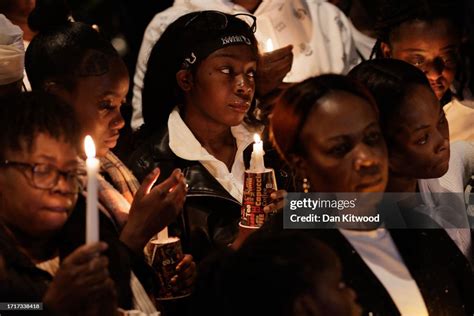 Family and friends of Elianne Andam, who was stabbed to death in ...