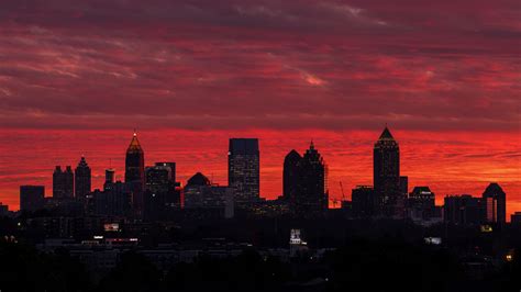 (HD) Downtown Atlanta, Georgia Skyline at Night - Emeric's Timelapse