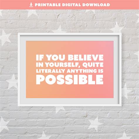 Digital Prints Art & Collectibles Prints Be yourself poster Digital ...