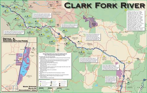 Clark Fork River Map - Map Pasco County