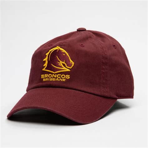 BRISBANE BRONCOS NRL MERCHANDISE & MEMORABILIA: Brisbane Broncos NRL Ballpark Supporter Cap