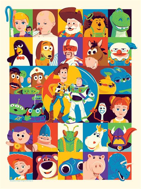 'Toy Story' prints by Dave Perillo through Eyeland Prints | Disney paintings, Toy story ...