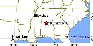 Bessemer, Alabama (AL) ~ population data, races, housing & economy