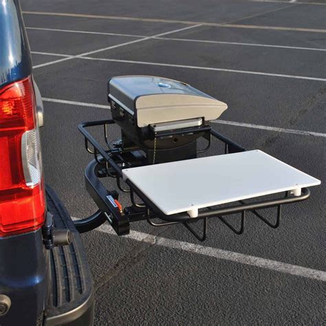 Tailgating Hitch Grill Station keeps grilling odors outside your ...