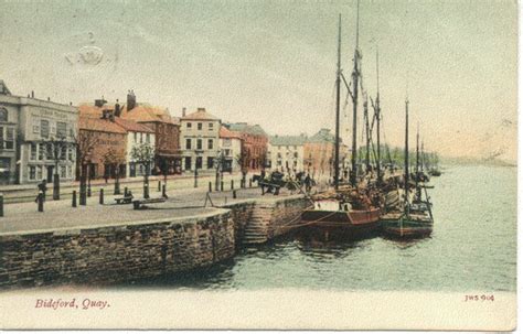 View from Bideford Bridge along Bideford Quay; 5028 | eHive