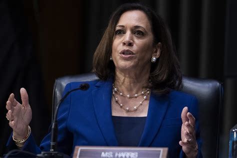 Kamala Harris Steps Out Front on Policing