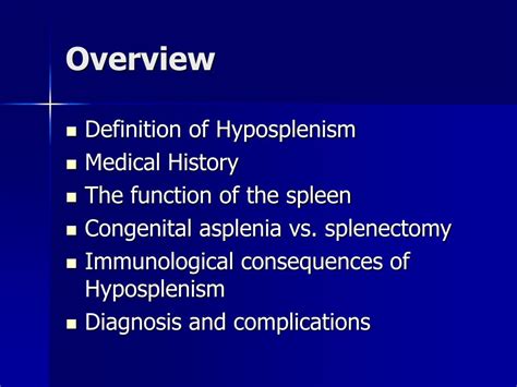 PPT - Hyposplenism PowerPoint Presentation, free download - ID:1227809