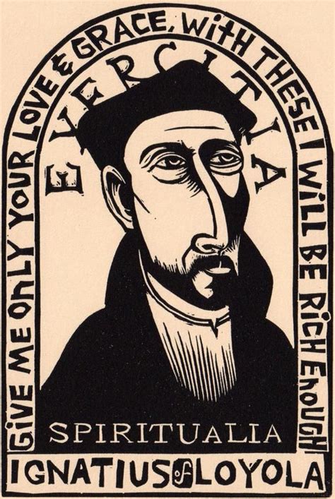 Saint Ignatius of Loyola Jesuit Original Art Block Print - Etsy | St ...