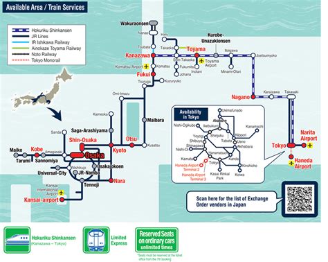 Hokuriku Arch Pass - Japan Rail Travel