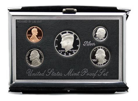 1992 US Mint Premier Silver Proof Set – Proofsets.com