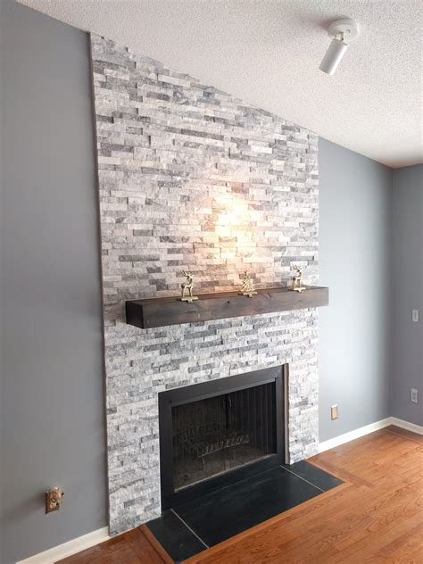 10+ Contemporary Fireplace Tile Ideas – HOMYRACKS