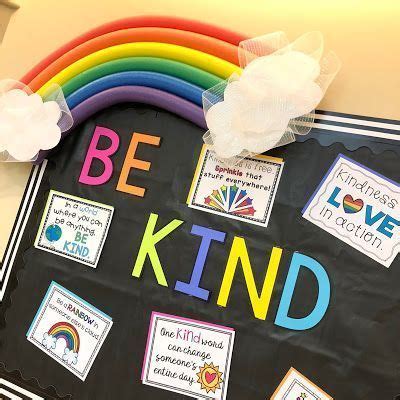 BE KIND: Promoting Kindness in the Classroom. I love this kindness bulletin board with this ...