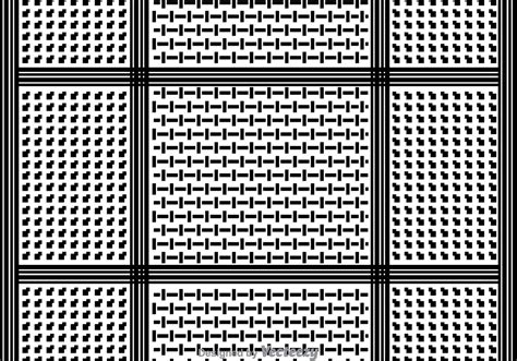 Keffiyeh Pattern Background 127702 Vector Art at Vecteezy