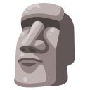 🗿 Estatua Moái Emoji