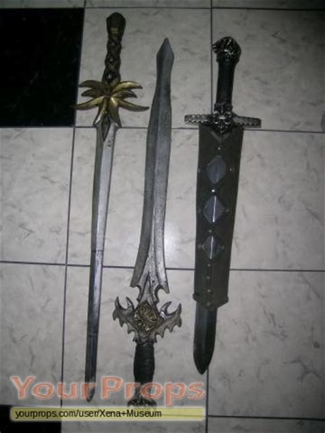 Xena: Warrior Princess Xena's swords original prop weapon