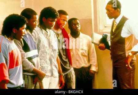 LEAN ON ME (1989) MORGAN FREEMAN LOME 004FOH Stock Photo - Alamy