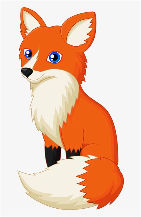 Drawing Red Fox Clip Art Transprent Png - Fox Clipart - 709x1280 PNG Download - PNGkit