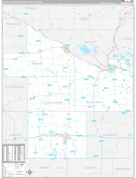 Mankato, MN DMR Maps Premium Style