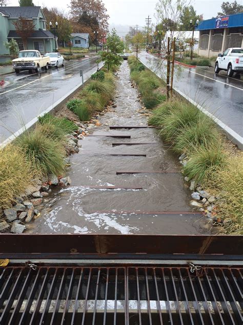 Stormwater Median | National Association of City Transportation Officials