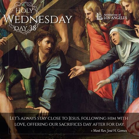 Holy Wednesday Catholic Lent, Catholic Beliefs, Catholic Prayers, Holy Wednesday, Wednesday ...