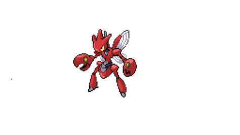 Pixilart - Scizor Sprite by djbrandon199