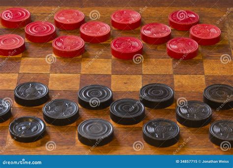 Classic Game Of Checkers Royalty Free Stock Photo - Image: 34857715