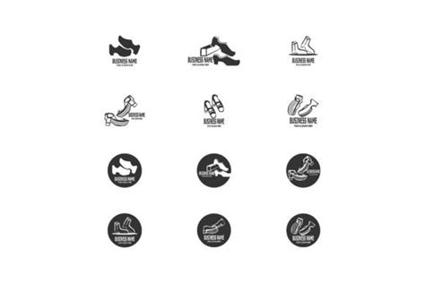 Black Shoes Silhouette Logo Vector Graphic by fahrul.junianto · Creative Fabrica