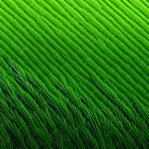 Premium AI Image | Green grass background or artificial grass soccer ...