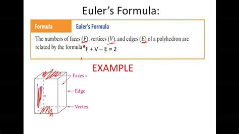 Geometry B Lesson 22 Euler's formula - YouTube