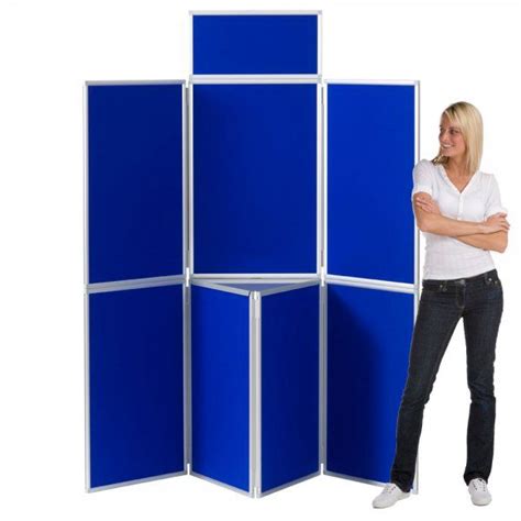 7 Panel Display Boards with Aluminium Frame and Case | Display board, Display stand, Display ...