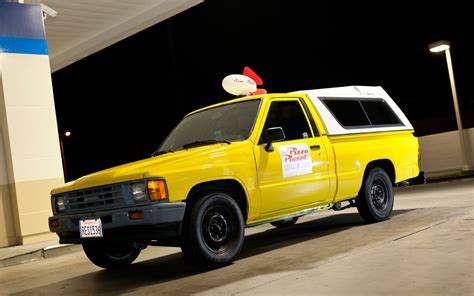 Real-Life Pizza Planet Truck Replica From Toy Story Makes Trek to Pixar Studios