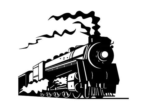 Steam Engine Silhouette at GetDrawings | Free download