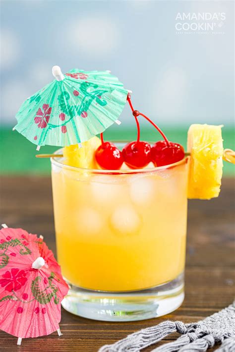 Mai Tai Recipe - Amanda's Cookin' - Cocktails