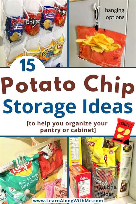 Creative Potato Chip Storage Ideas