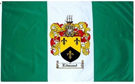 Edmund Coat of Arms Flag / Family Crest Flag - Coat of Arms