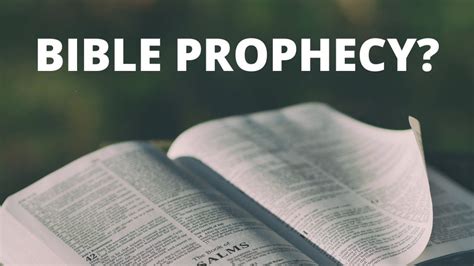 THE IMPORTANCE OF BIBLICAL PROPHECY – Teacher – Feature