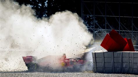 Ferrari: Vettel pre-season testing crash caused by wheel rim issue ...