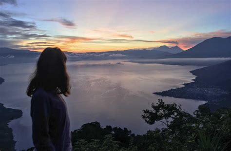 On Lake Atitlán's shore - The Travelling Triplet