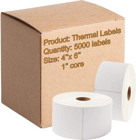 4X6 Thermal Label Template