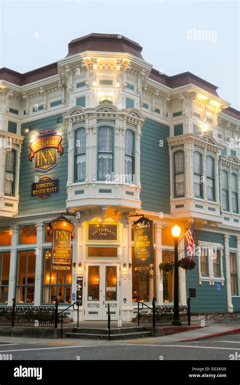 The Victorian Inn, Ferndale, California Stock Photo - Alamy