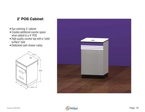 POS Counters - Milford Enterprises