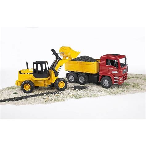 Shop Bruder - Construction truck with articulated road loader Online in ...