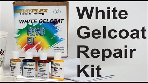 Gelcoat Repair Kit In White