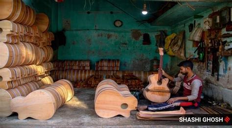 Inside West Bengal’s Chanditala Kaugachi, a prime hub of guitar making | Art-and-culture News ...