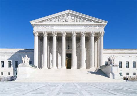 United States Supreme Court, Washington DC Stock Image - Image of judge ...