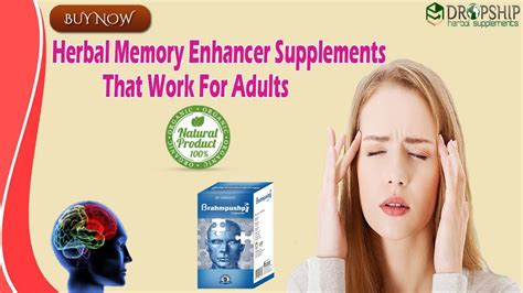 Herbal Memory Enhancer Supplements That Work For Adults - YouTube