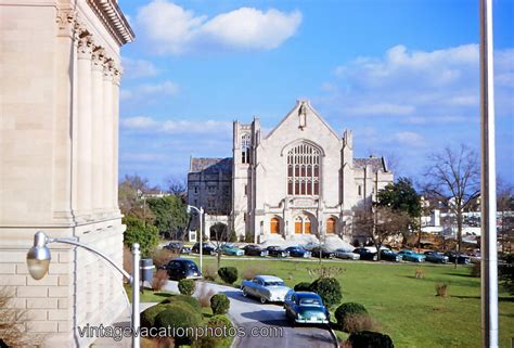 Vintage Vacation Photos: First Baptist Church, Jackson, Mississippi, 1953